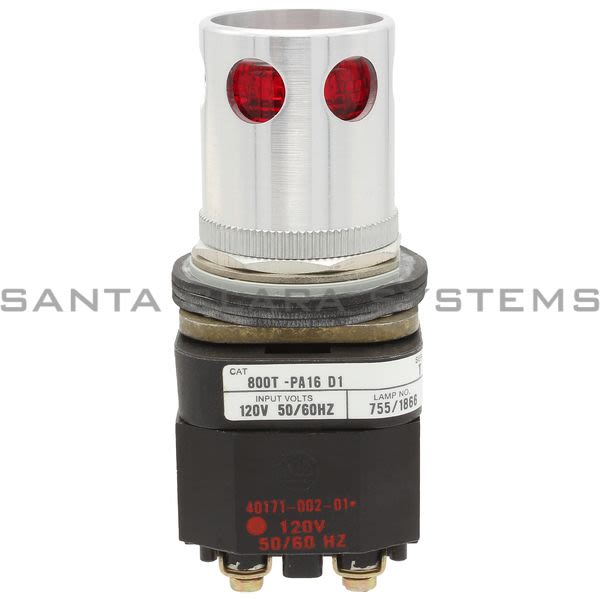 Allen Bradley 800T-PA16RD1 Pushbutton Product Image