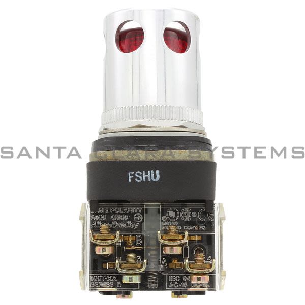 Allen Bradley 800T-PAL16R Illum Pushbutton Red Product Image