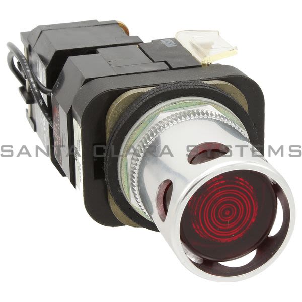 Allen Bradley 800T-PAT16R Illuminated Push Button Red Lens Product Image