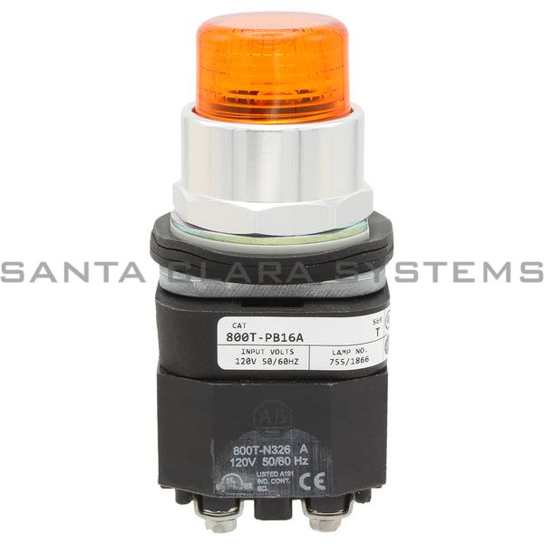 Allen Bradley 800T-PB16A Pushbutton Product Image