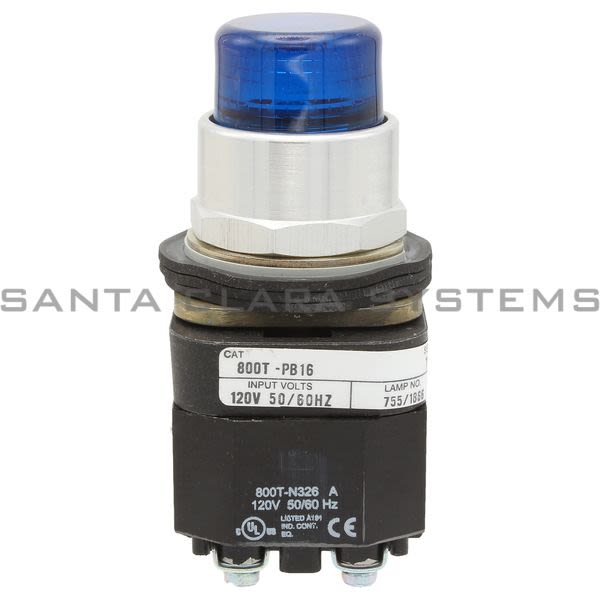 Allen Bradley 800T-PB16B Pushbutton Product Image