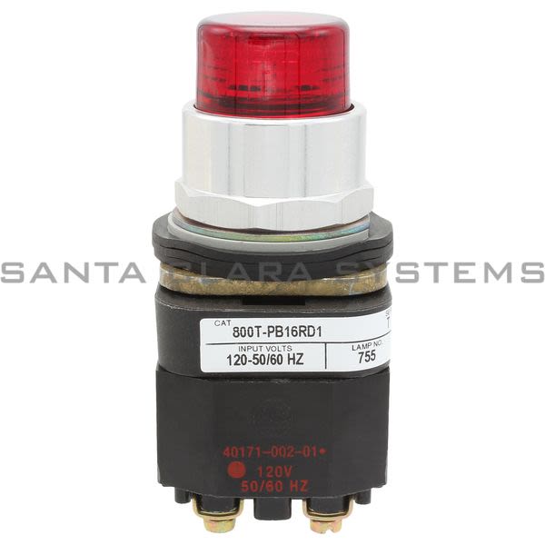 Allen Bradley 800T-PB16RD1 Pushbutton Product Image