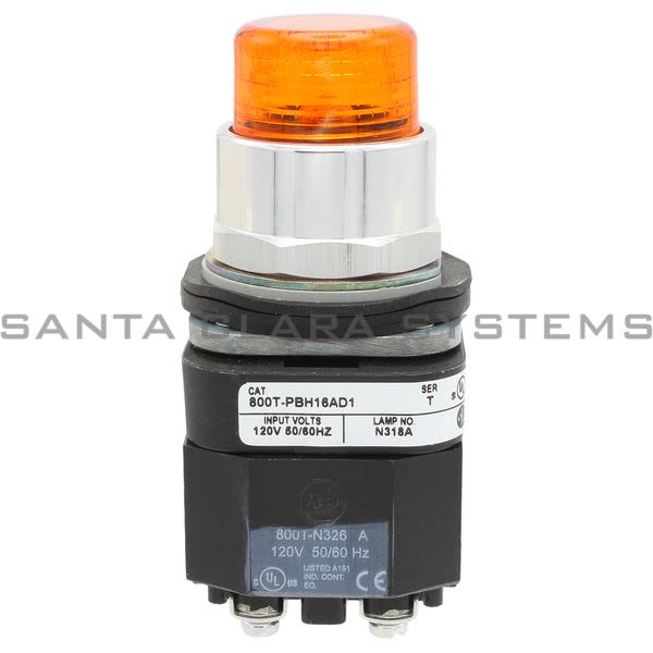 Allen Bradley 800T-PBH16AD1 Pushbutton Product Image
