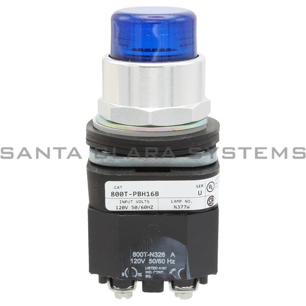 Allen Bradley 800T-PBH16B Pushbutton Product Image