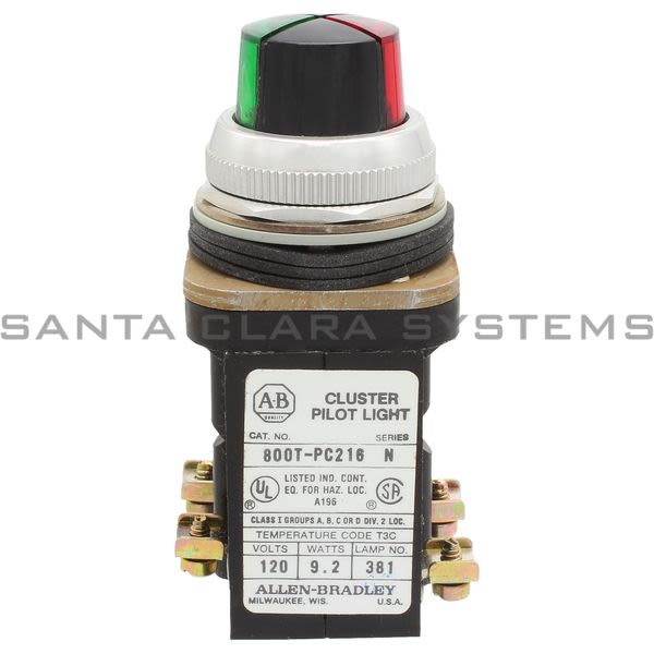 Allen Bradley 800T-PC216 Cluster Pilot Light Product Image