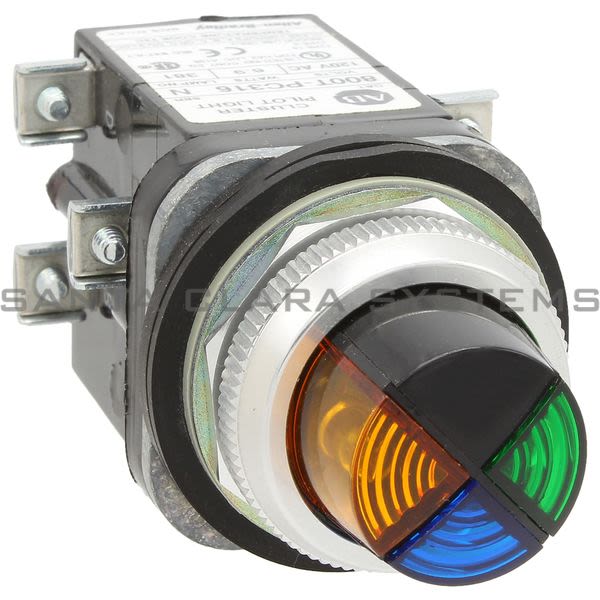 Allen Bradley 800T-PC316BAXG Cluster Pilot Light Product Image