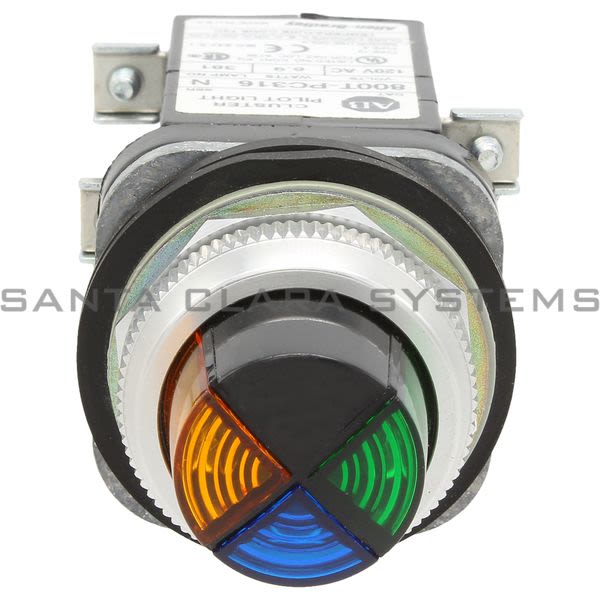 Allen Bradley 800T-PC316BAXG Cluster Pilot Light Product Image
