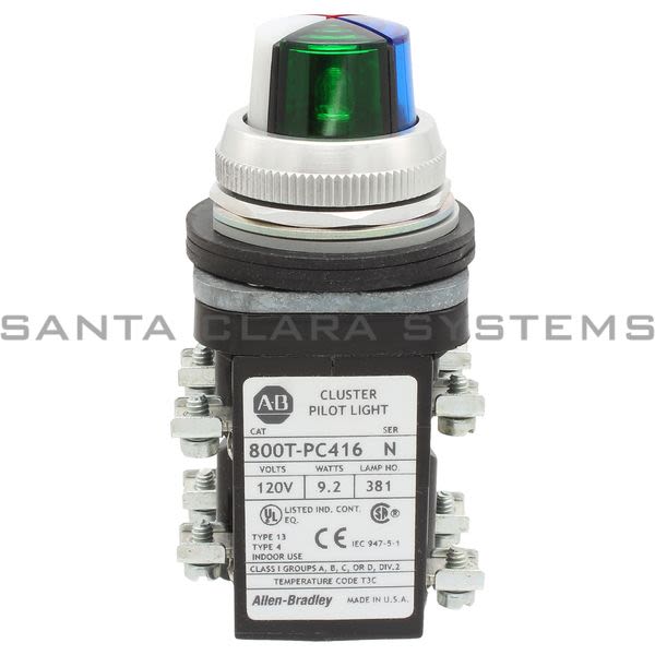 Allen Bradley 800T-PC416RBGW Cluster Pilot Light Product Image