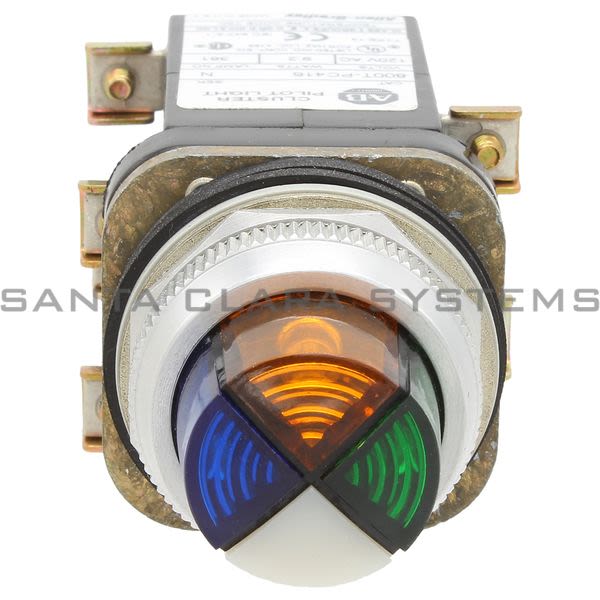 Allen Bradley 800T-PC416WBAG Cluster Pilot Light Product Image
