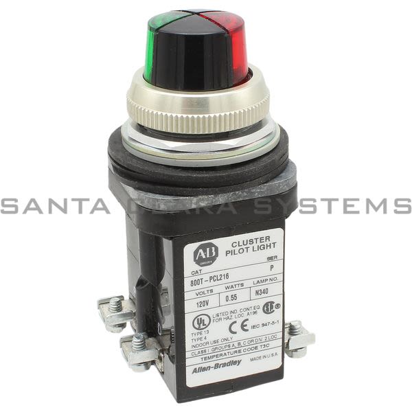 Allen Bradley 800T-PCL216 Cluster Pilot Light | 2 Unit Cluster-LED Product Image