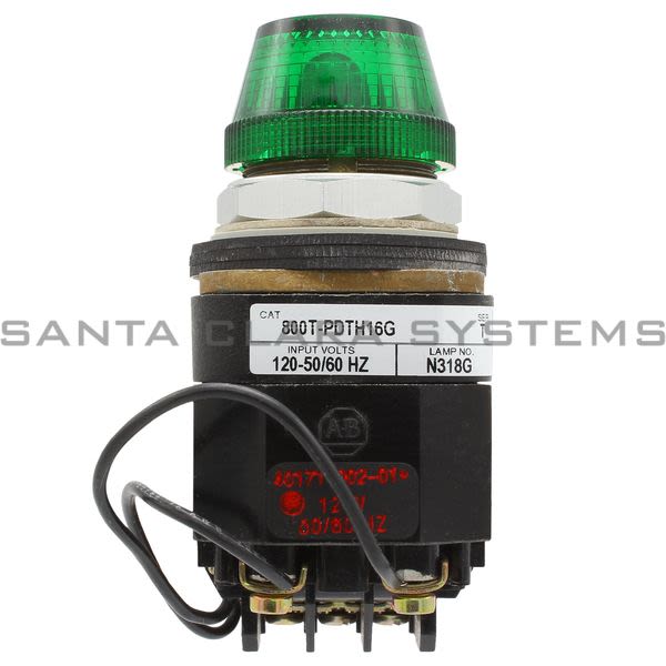 Allen Bradley 800T-PDTH16G Pilot Light Product Image