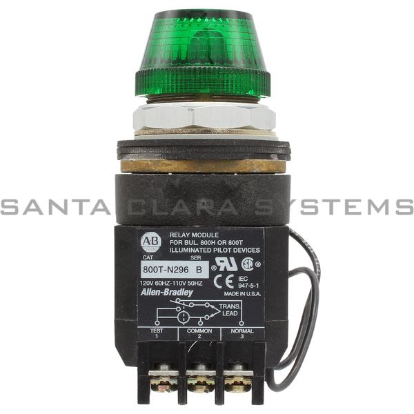 Allen Bradley 800T-PDTH16G Pilot Light Product Image