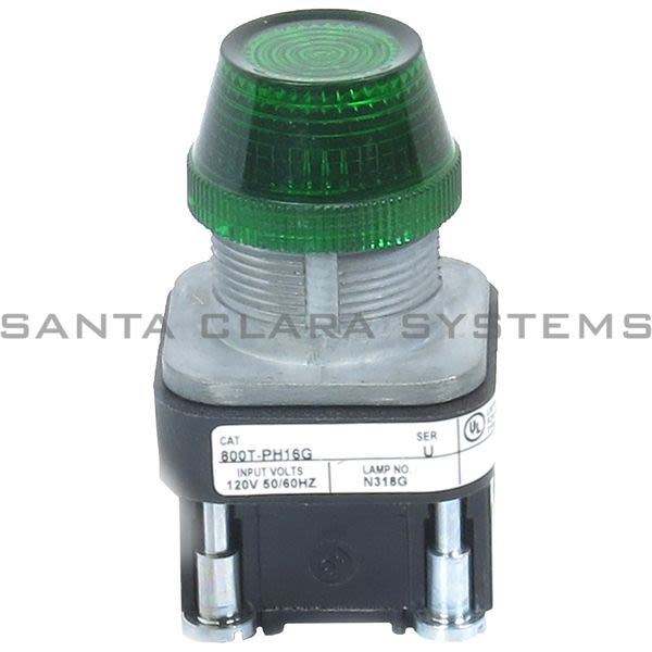 Allen Bradley 800T-PH16G Pilot Light Product Image