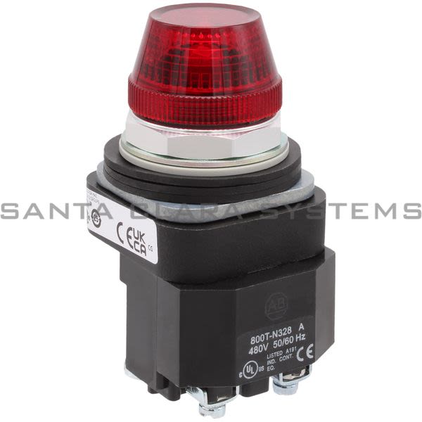 Allen Bradley 800T-PH46R Pilot Light Product Image