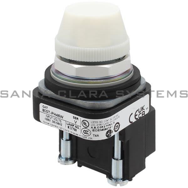 Allen Bradley 800T-PH46W Pilot Light Product Image