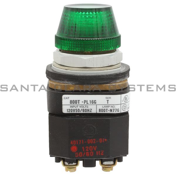 Allen Bradley 800T-PL16G Pilot Light Product Image