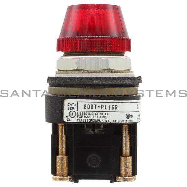 Allen Bradley 800T-PL16R Pilot Light Product Image