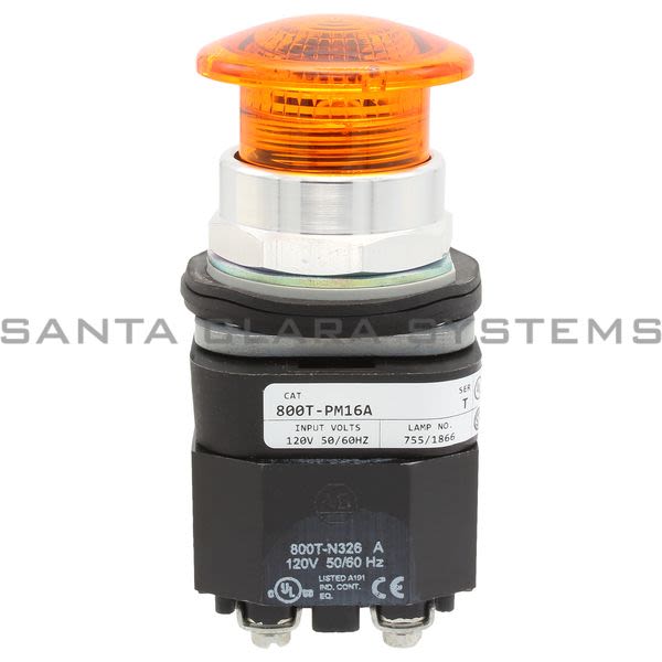 Allen Bradley 800T-PM16A Push Button Product Image