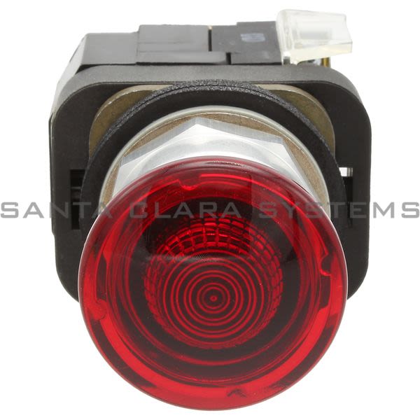 Allen Bradley 800T-PM16RA2 30.5mm Type 4/13 Mom. Contact PB-Illum., Red Product Image