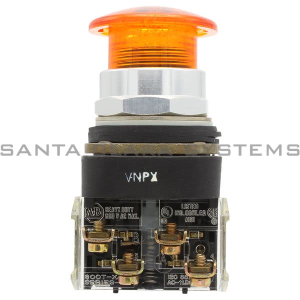 Allen Bradley 800T-PMF16A Xfmr 120V Amber Lens Product Image