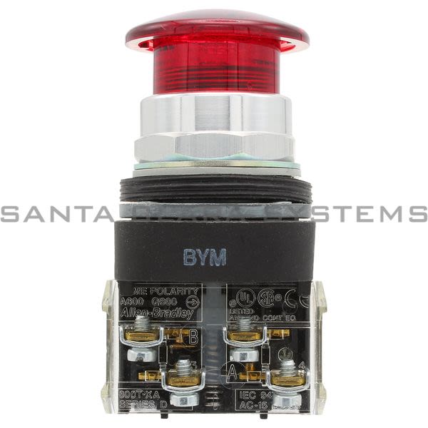 Allen Bradley 800T-PMH16R Illuminated Push Button Product Image
