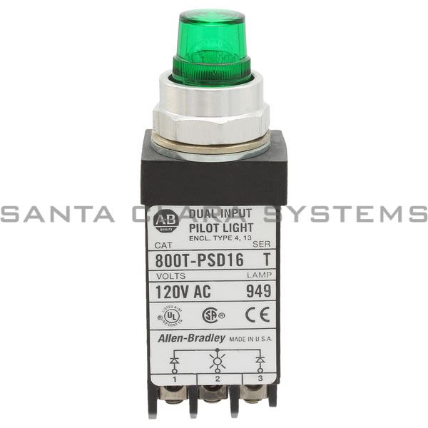 Allen Bradley 800T-PSD16G Pilot Light Product Image
