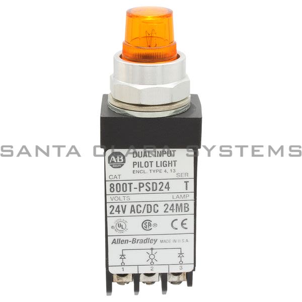 Allen Bradley 800T-PSD24A Pilot Light Product Image