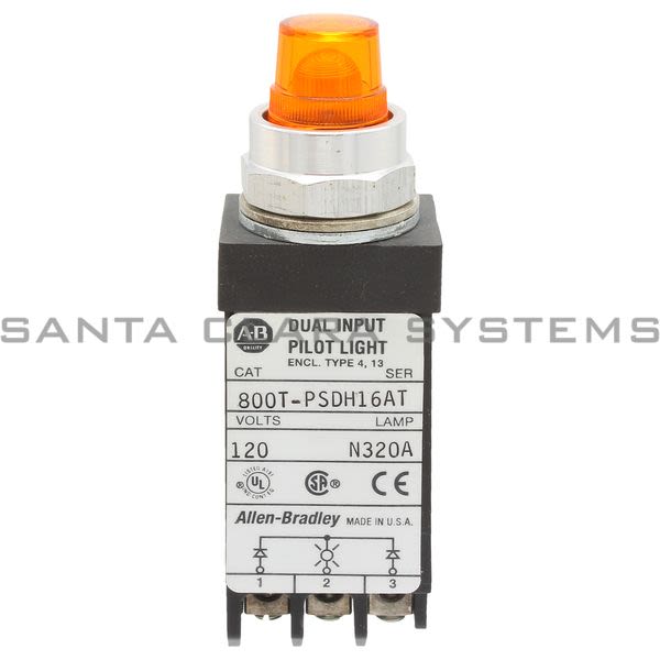 Allen Bradley 800T-PSDH16A Pilot Light Product Image