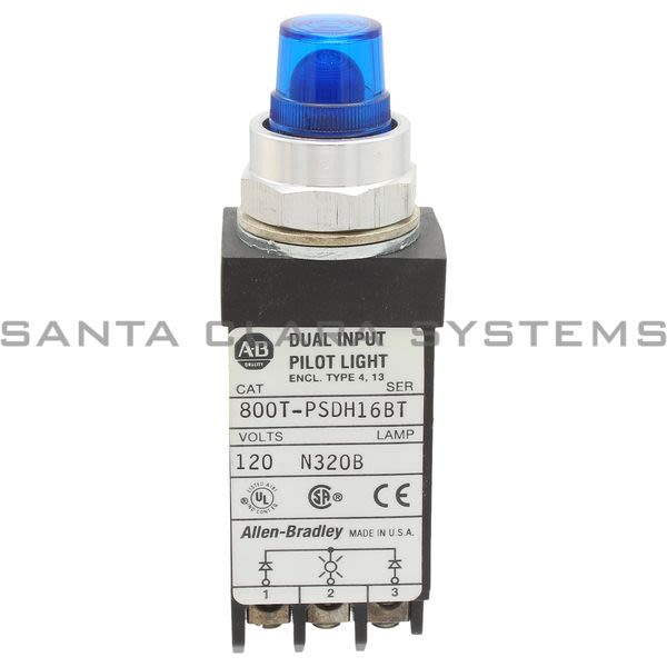 800TPSDH16B Allen Bradley Pilot Light Santa Clara Systems