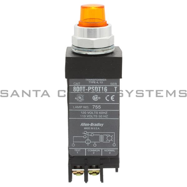 Allen Bradley 800T-PSDT16A Pilot Light Product Image