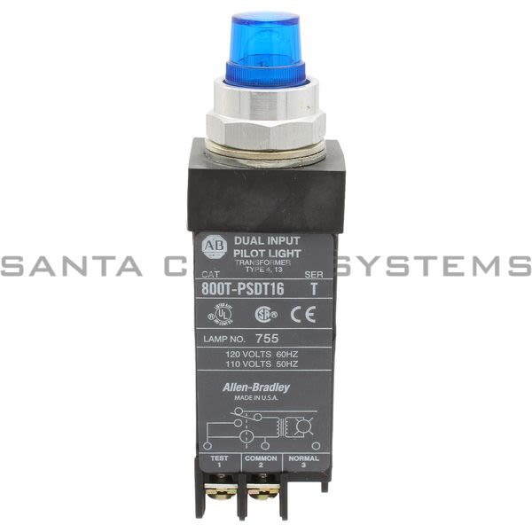 Allen Bradley 800T-PSDT16B Pilot Light Product Image
