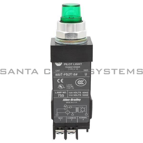 Allen Bradley 800T-PSDT16G Pilot Light Product Image
