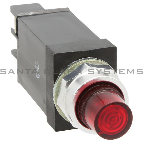 Allen Bradley 800T-PSH16R 800T Small Pilot Light,Red,Transformer,120V AC 50/60 Hz Product Image