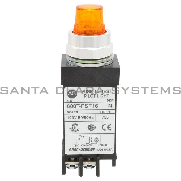 Allen Bradley 800T-PST16A Pilot Light Product Image