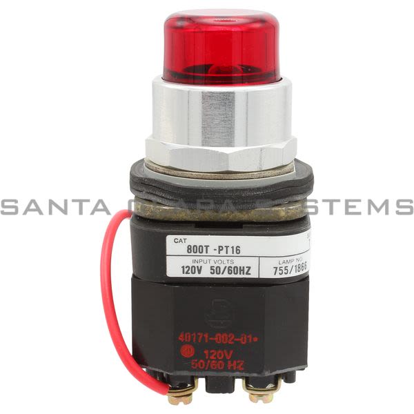 Allen Bradley 800T-PT16R Pilot Light Product Image