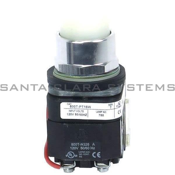 Allen Bradley 800T-PT16W Pilot Light Product Image