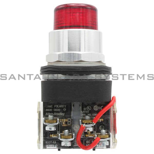 Allen Bradley 800T-PTH16R Pilot Light Product Image