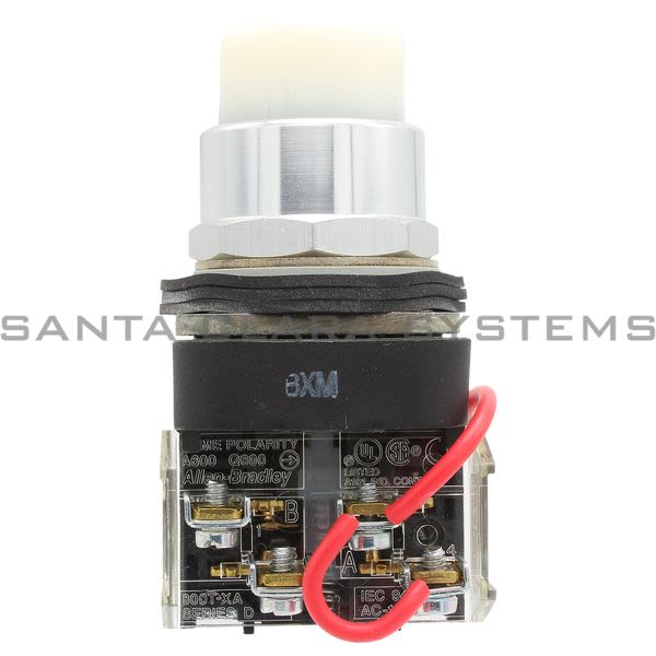 Allen Bradley 800T-PTH16W Pilot Light Product Image