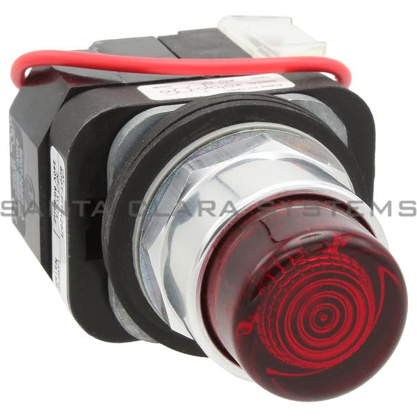 Allen Bradley 800T-PTH26R Pilot Light, Push to Test Red Product Image
