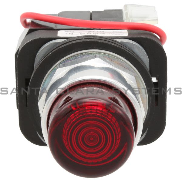 Allen Bradley 800T-PTH26R Pilot Light, Push to Test Red Product Image