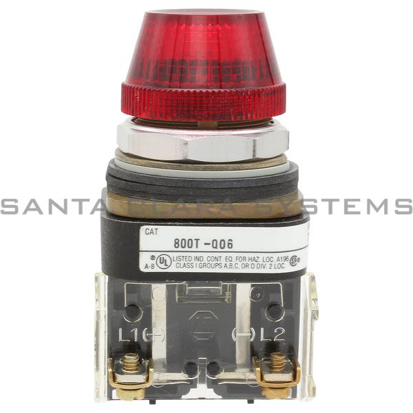 Allen Bradley 800T-Q06R Pilot Light Product Image
