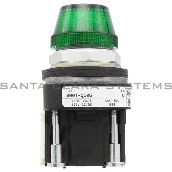 Allen Bradley 800T-Q10G Pilot Light Product Image