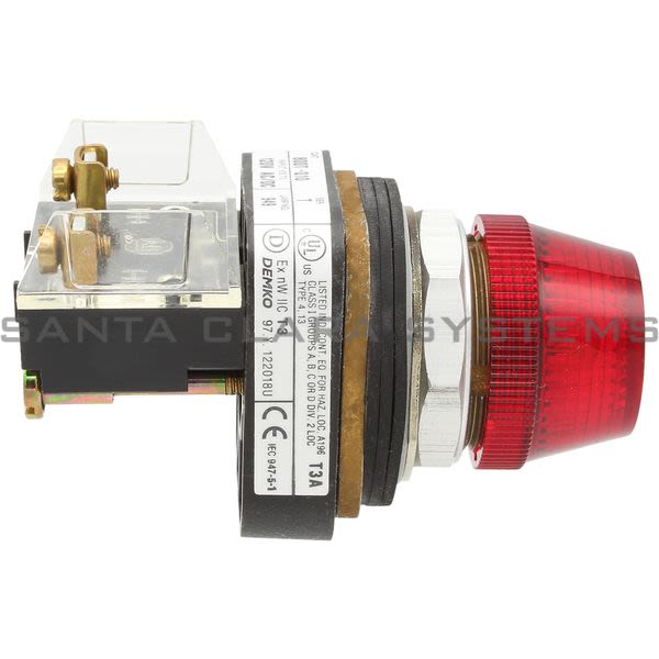 Allen Bradley 800T-Q10R Pilot Light Product Image