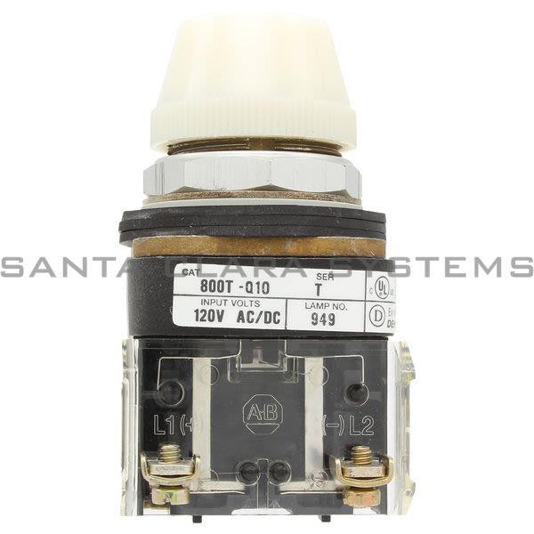 Allen Bradley 800T-Q10W Pilot Light Product Image