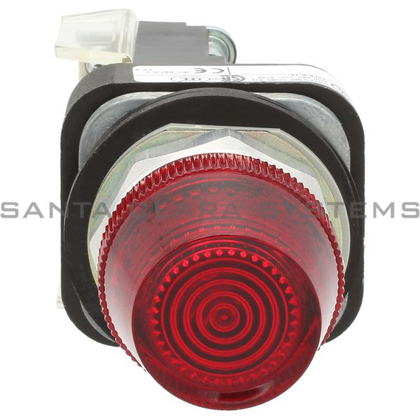 Allen Bradley 800T-Q12R Pilot Light NEMA 4,13 Full Voltage 12V Red Lens Product Image