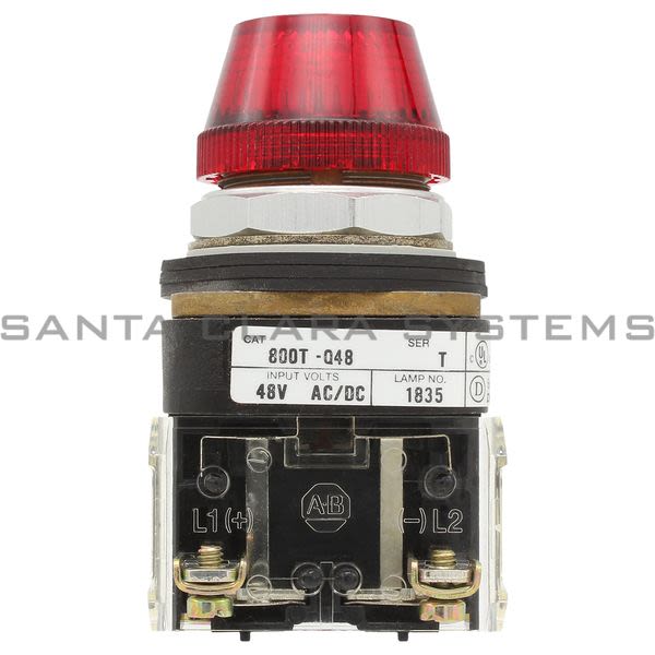 Allen Bradley 800T-Q48R Pilot Light Product Image