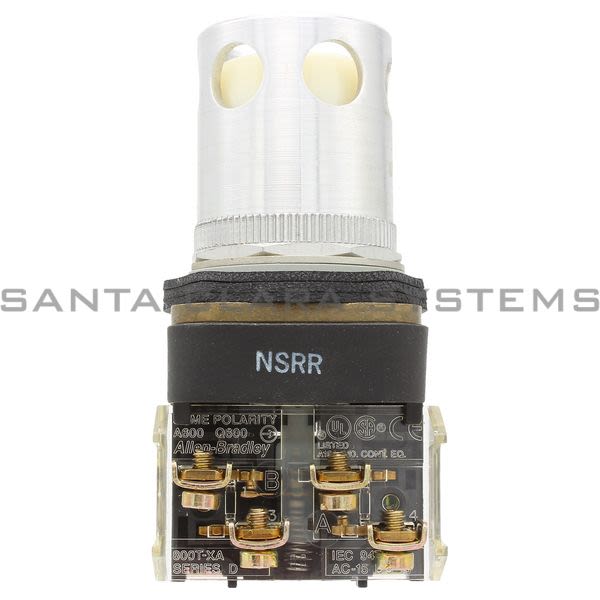 Allen Bradley 800T-QA10W Illuminated Push Button White Product Image