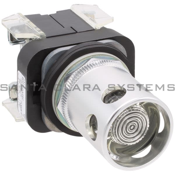 Allen Bradley 800T-QA24C Pushbutton Illum Moment Ext Guard Clear Product Image