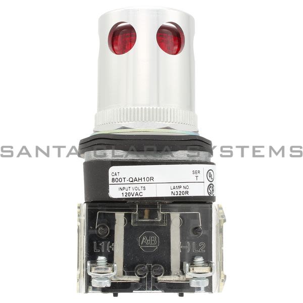 Allen Bradley 800T-QAH10R Pushbutton Product Image