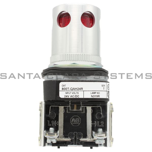 Allen Bradley 800T-QAH24R Pushbutton Product Image